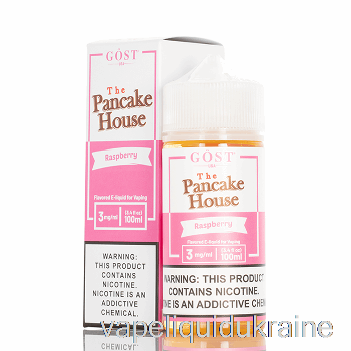 Vape Ukraine Raspberry - The Pancake House - GOST Vapor - 100mL 0mg